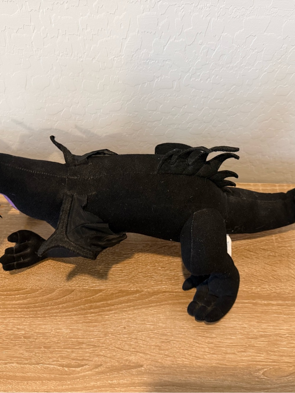 1990s Sleeping Beauty Maleficent DRAGON 21" Plush Disney Parks Vintage Movie T7 - Picture 3 of 8